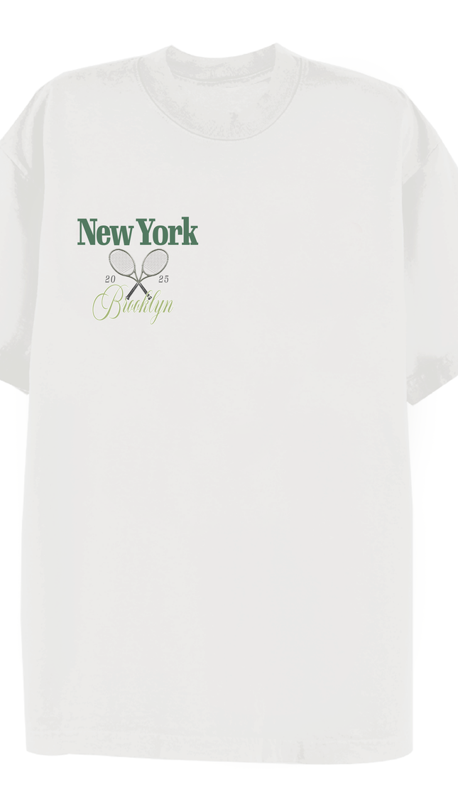 Brooklyn Tennis Club T-shirt by Miss Runway – image 2