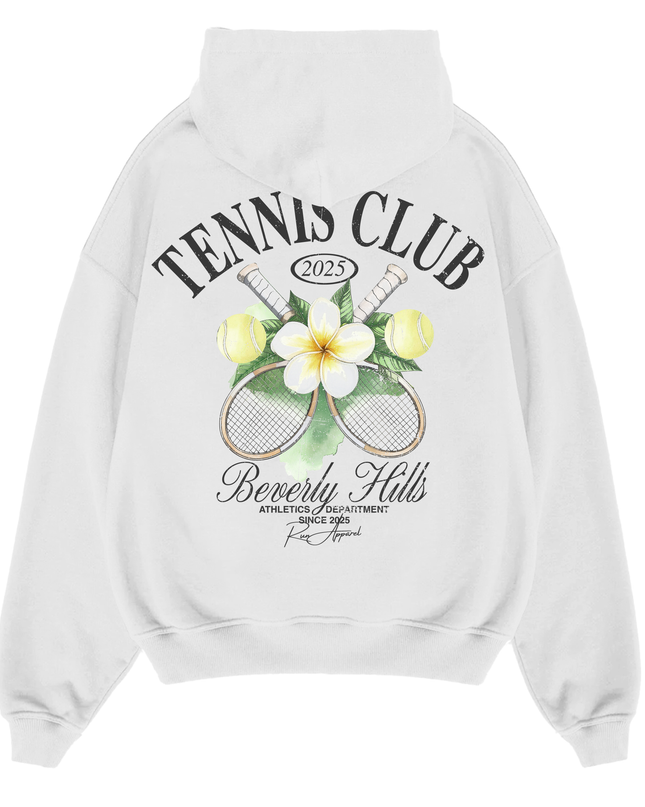 Tennis Club Beverly Hills Hoodie Adult