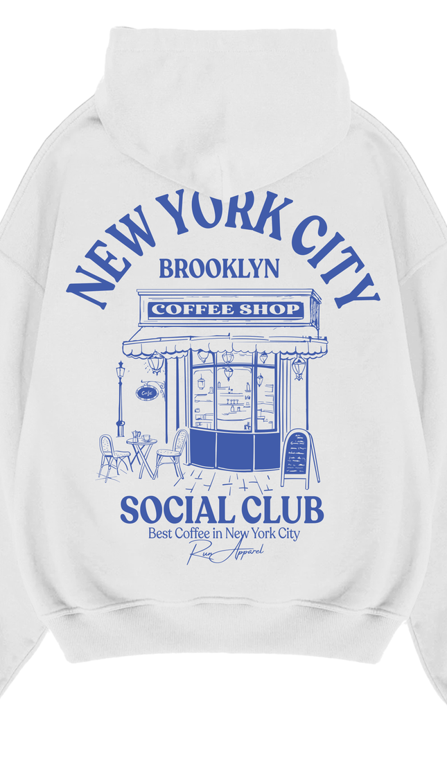 New York City Social Club Hoodie – women's printed hoodie by Miss Runway