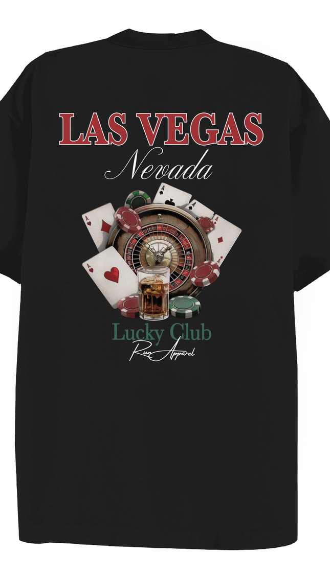 Las Vegas Lucky Club T-shirt – men's t-shirt by Miss Runway