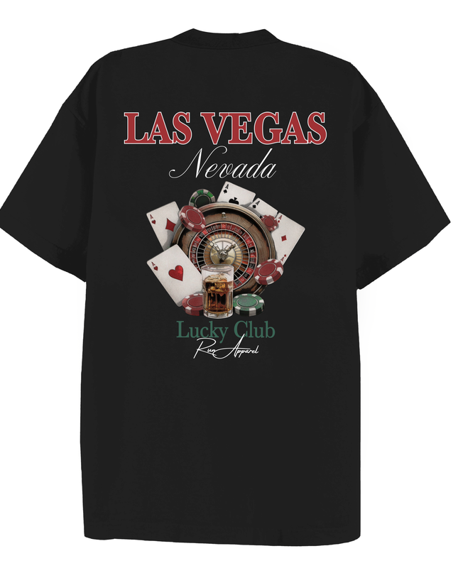 Las Vegas Lucky Club T-shirt Adult