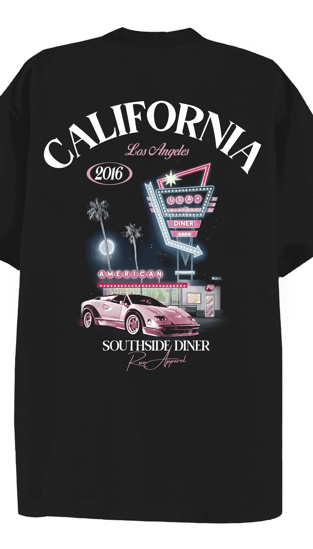Southside Diner T-shirt – men's t-shirt by Miss Runway