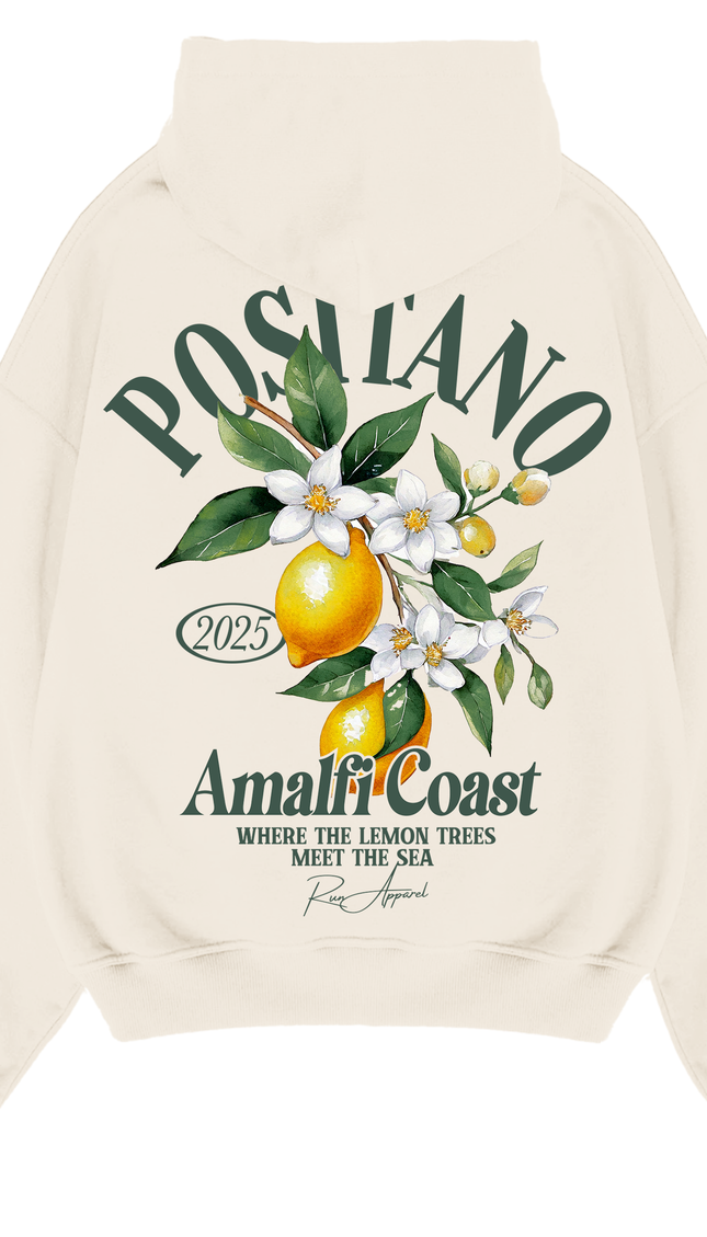 Positano Lemon Tree Hoodie – unisex printed hoodie by Miss Runway