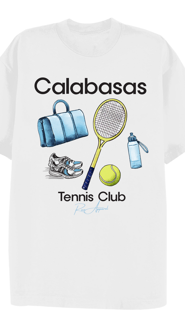 Calabasas Tennis Club T-shirt – unisex t-shirt by Miss Runway