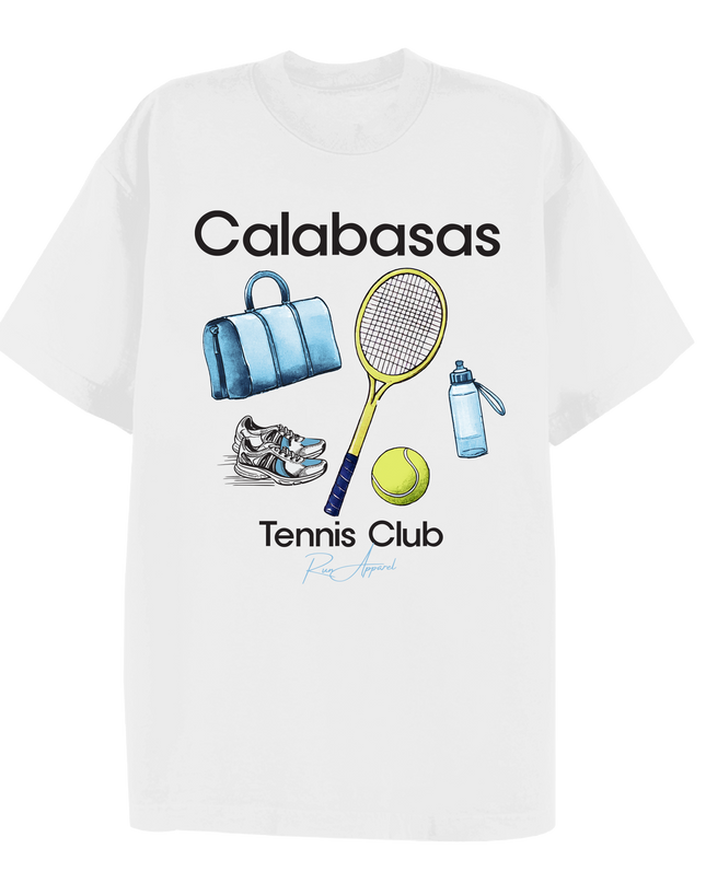 Calabasas Tennis Club T-shirt Adult