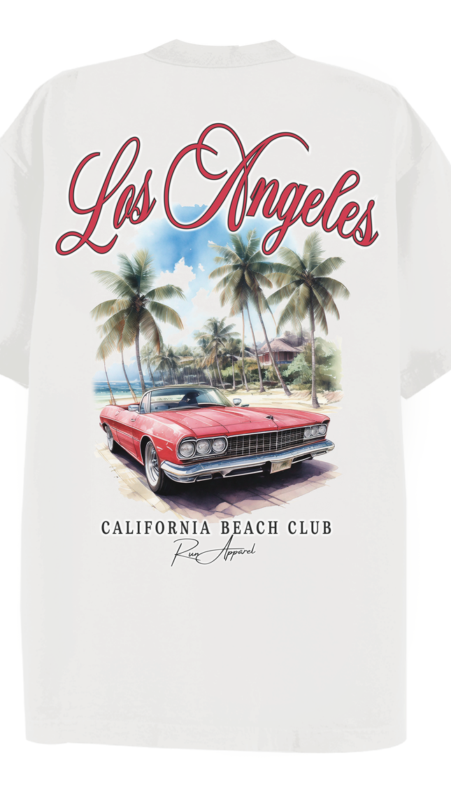 Los Angeles Beach Club Riders T-shirt – men's t-shirt by Miss Runway