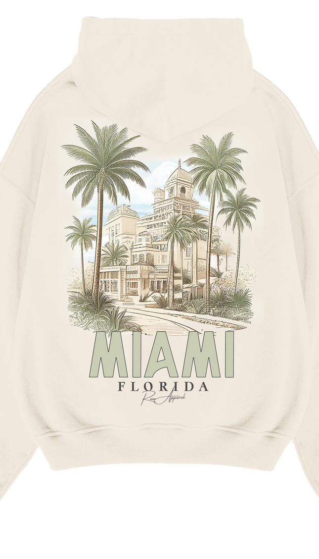 Miami Florida Hoodie – unisex printed hoodie by Miss Runway