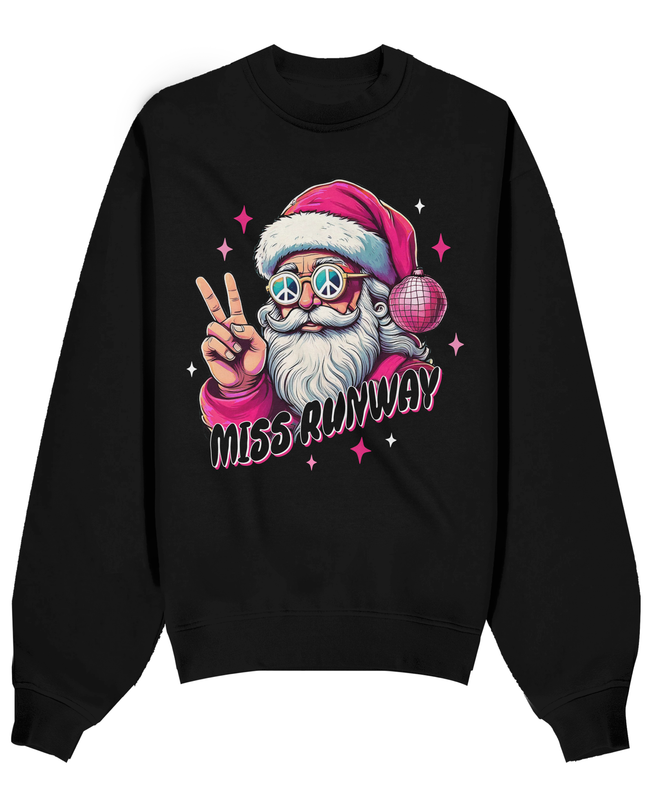Disco Ball Santa Sweatshirt