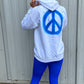 Blue Peace Hoodie