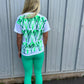 Green Heart T-Shirt And Legging Set