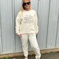Good Things Are Coming Oversized Sweatshirt Tracksuit