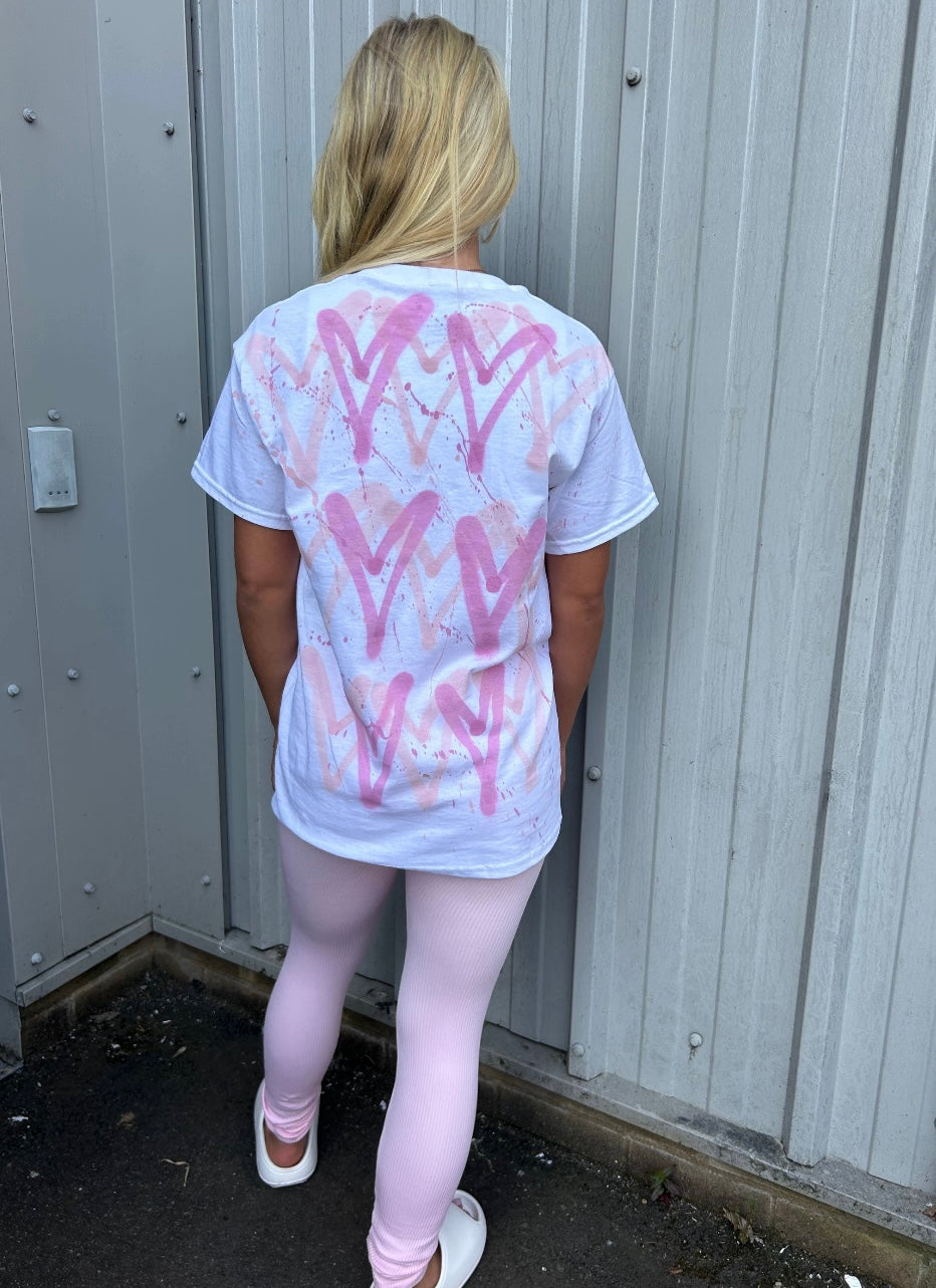 Pink Heart T-Shirt