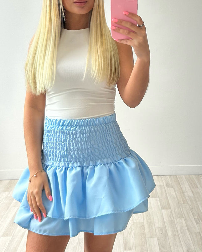 Ra Ra Skirt Light Blue