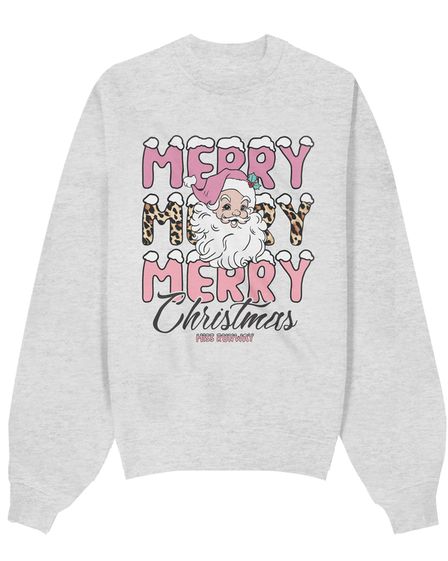 Merry Merry Merry Christmas Sweatshirt