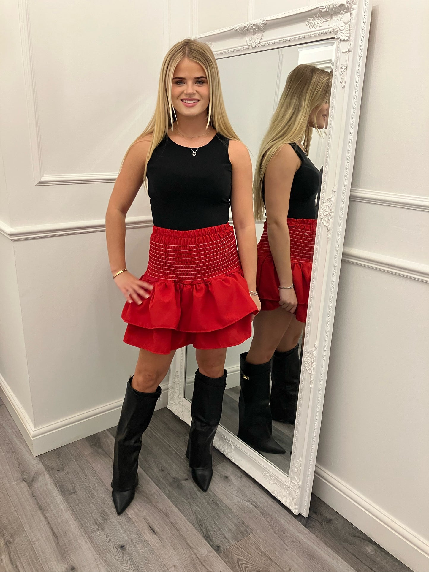 Ra Ra Skirt Red